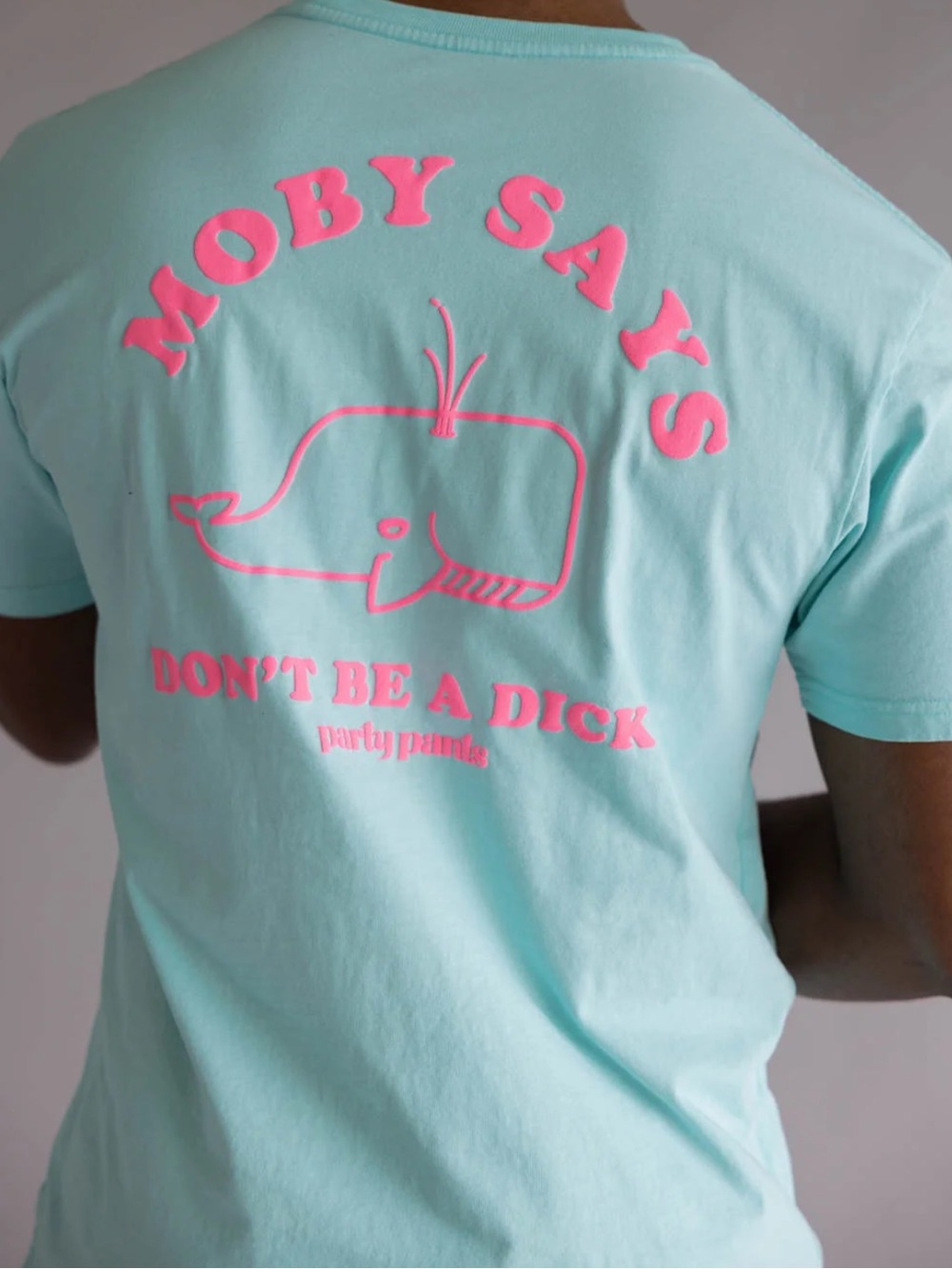 Party Pants Moby Says T-Shirt for Men